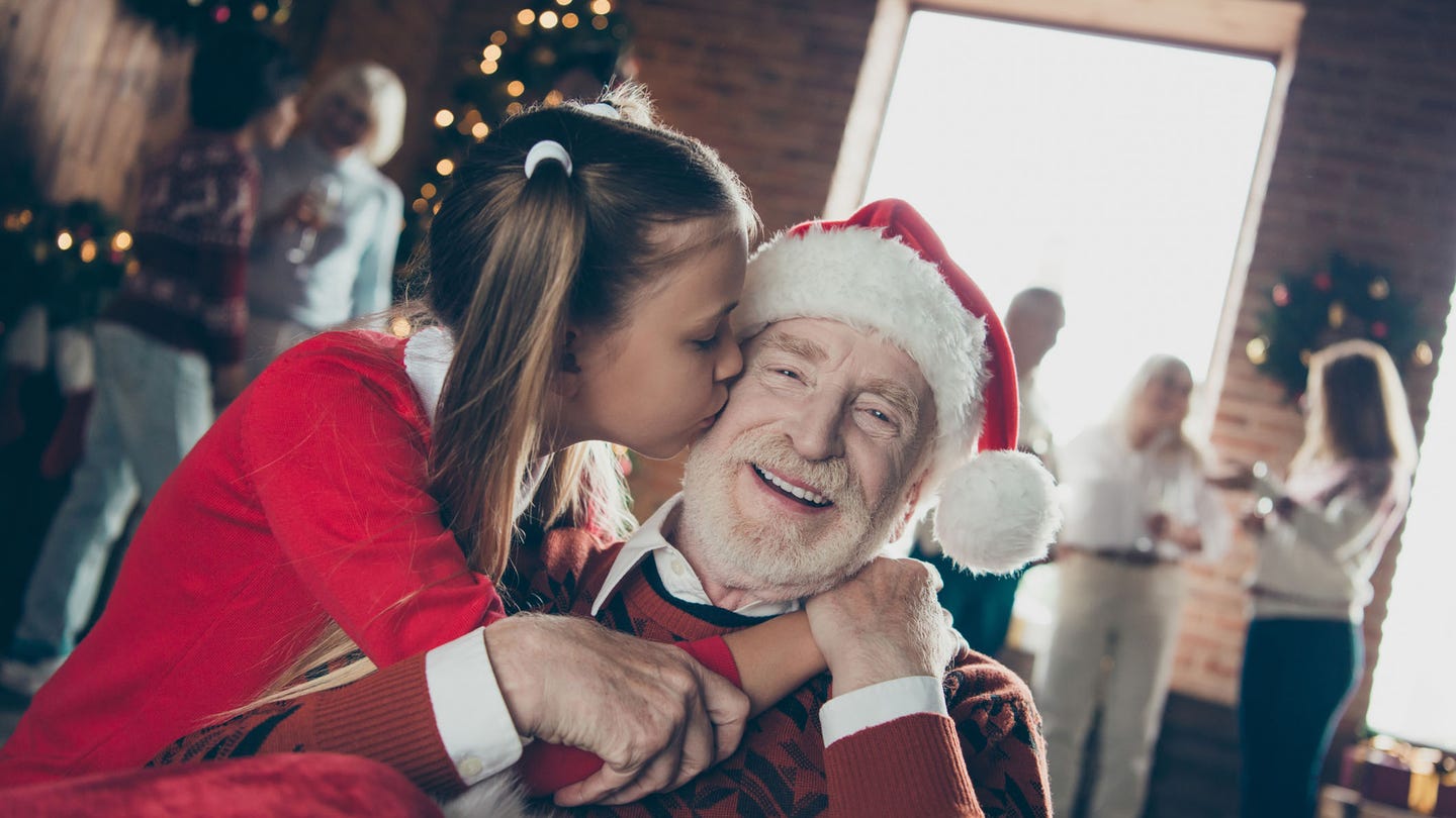 grandpa granddaughter christmas