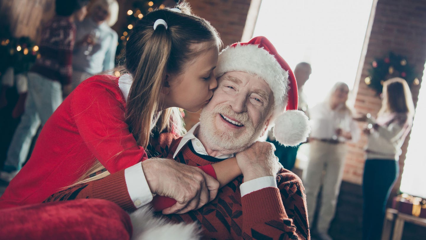 grandpa granddaughter christmas