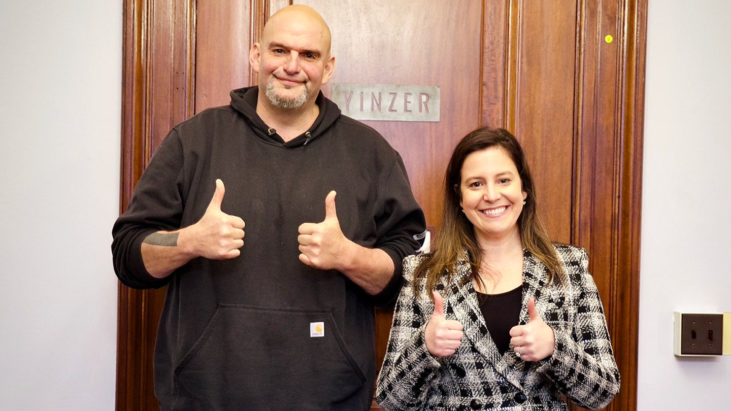 john fetterman elise stefanik