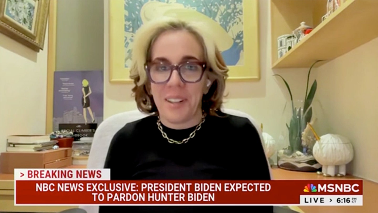 MSNBC Commentator Dumbfounded by President Biden's Pardon of Son Hunter