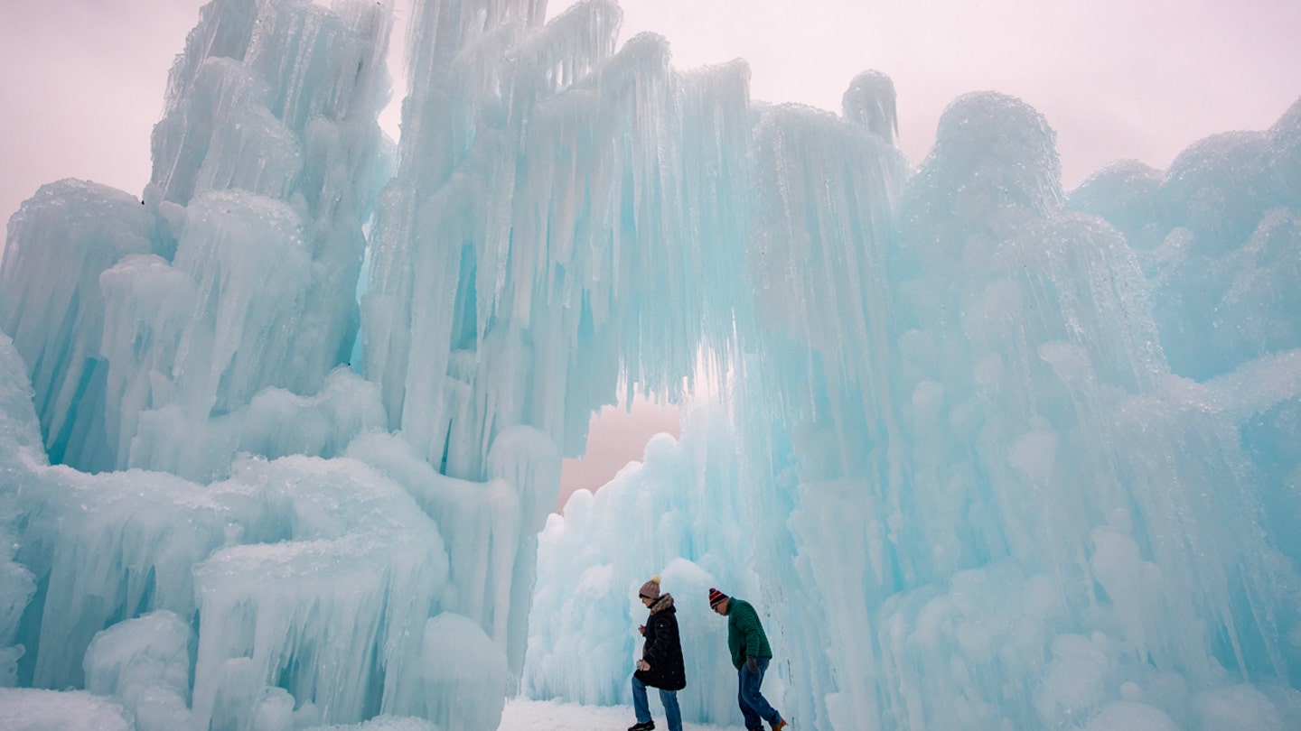 new hampshire ice castles