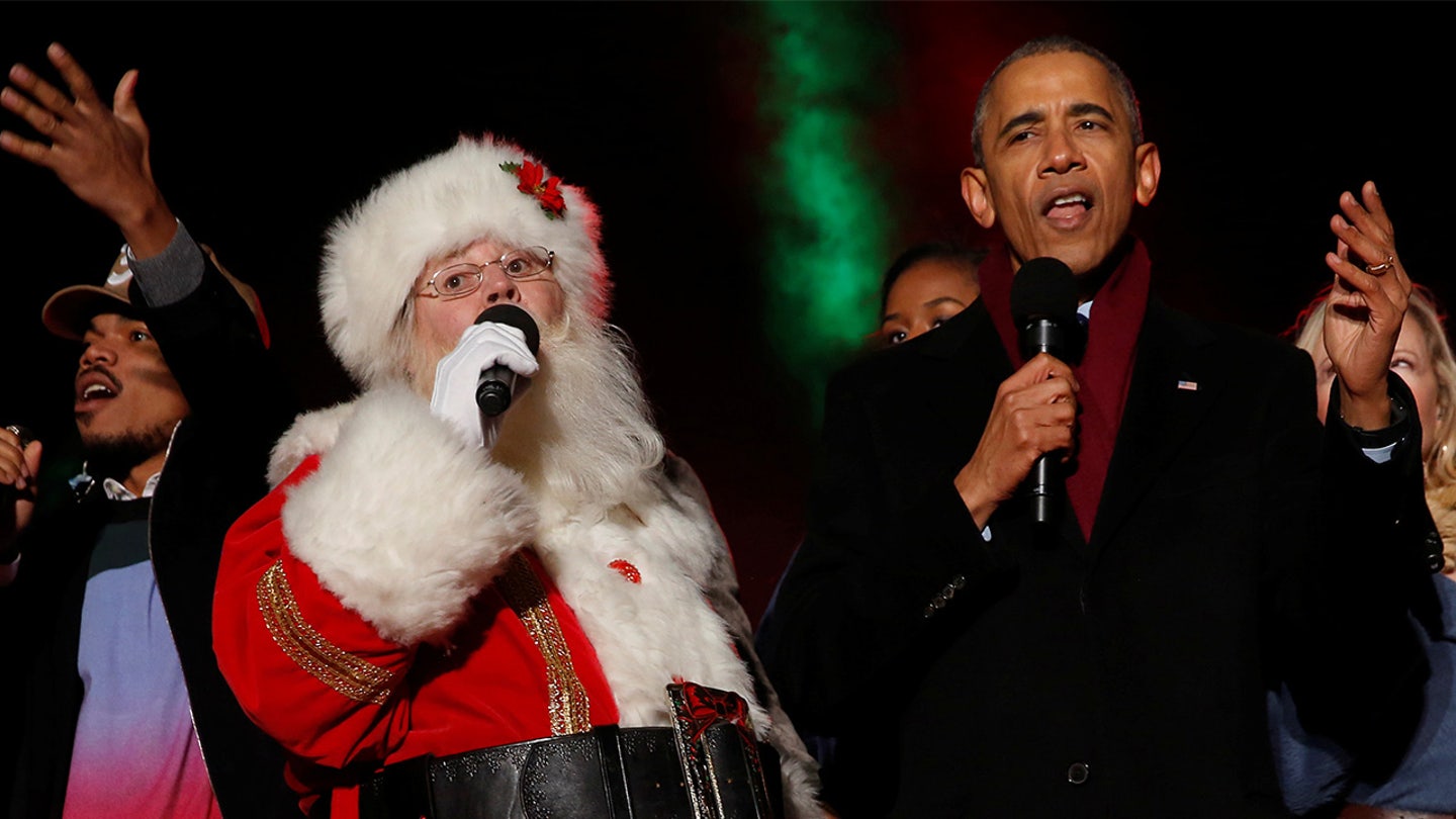 obama christmas