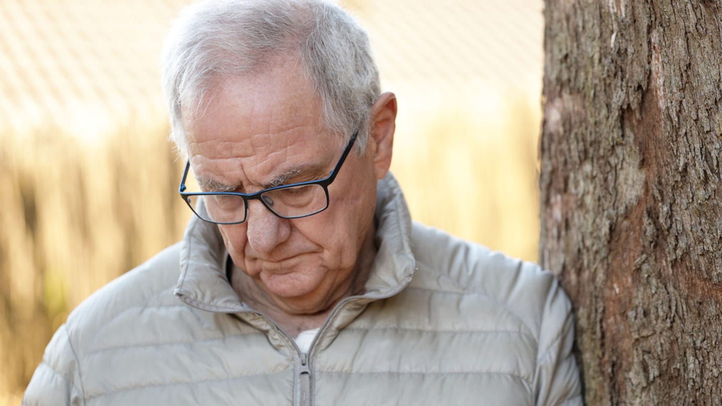 older man depressed