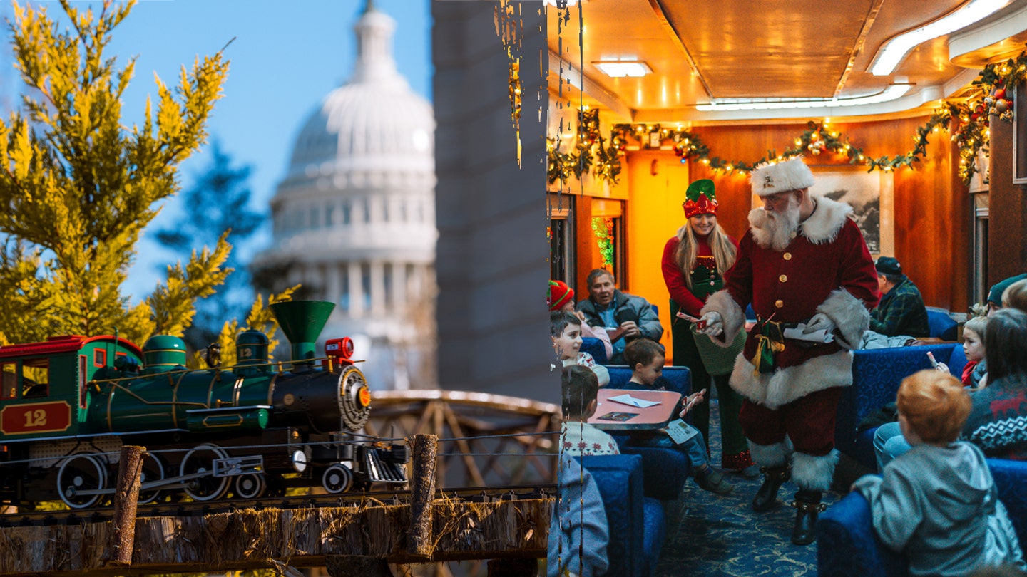 train displays across america