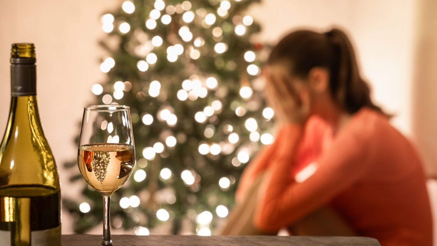 woman headache wine 1