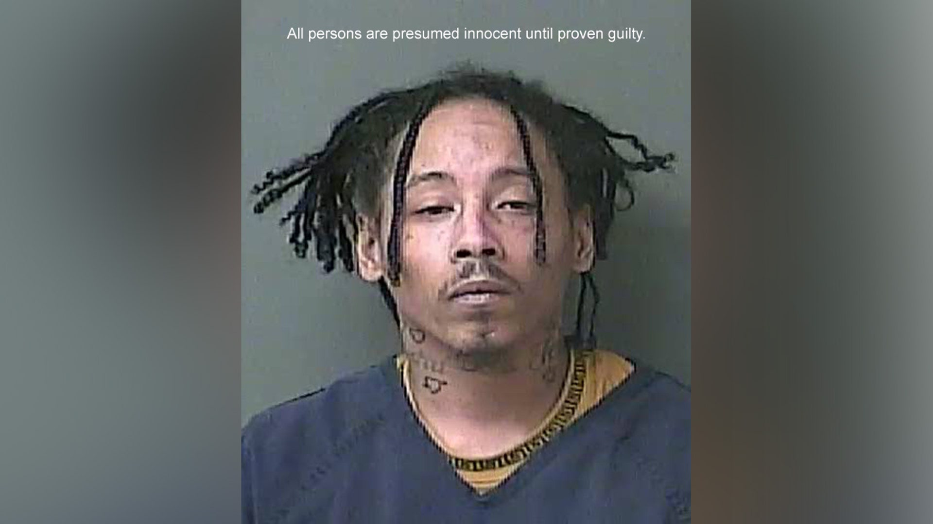 A mugshot of Dimitri Taylor