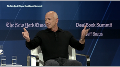 Jeff Bezos tells elite audience he's 'very optimistic' about Trump's anti-regulatory agenda