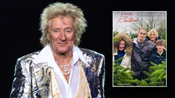 Rod Stewart seen in rare family photo after announcing farewell tour - Fox News