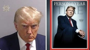 Trump posts 'how it's going' message contrasting Time Person of the Year cover with mugshot