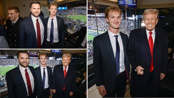 Daniel Penny hailed as a 'hero' alongside Trump and Vance in Army-Navy game suite