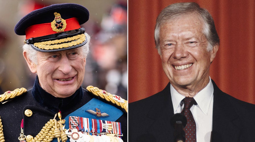 King Charles III and President Jimmy Carter 