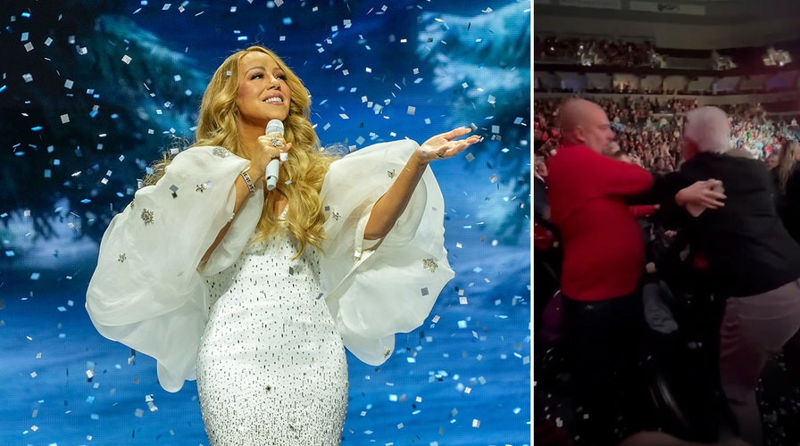 Los fans de Mariah Carey se enzarzan en una pelea durante un concierto de Navidad