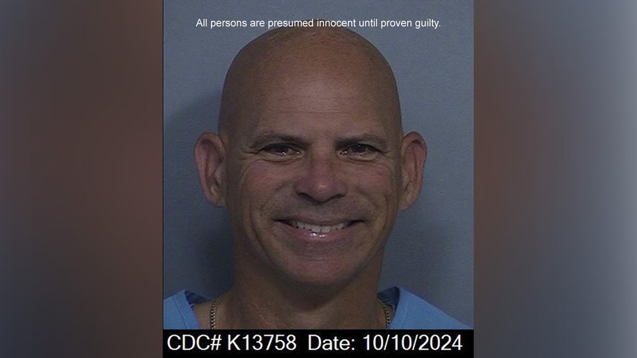 A mugshot of Lyle Menendez