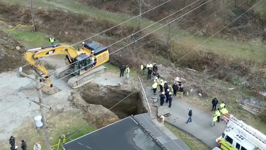 Pennsylvania grandmother suspected of falling into sinkhole