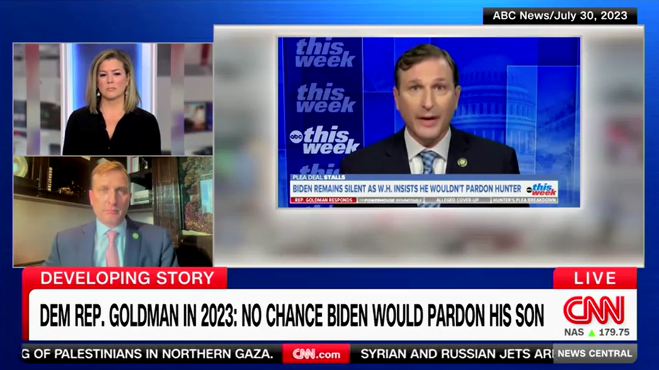 Dem rep confronted with clip of himself claiming Biden wouldn't pardon Hunter: 'What does that feel like?'