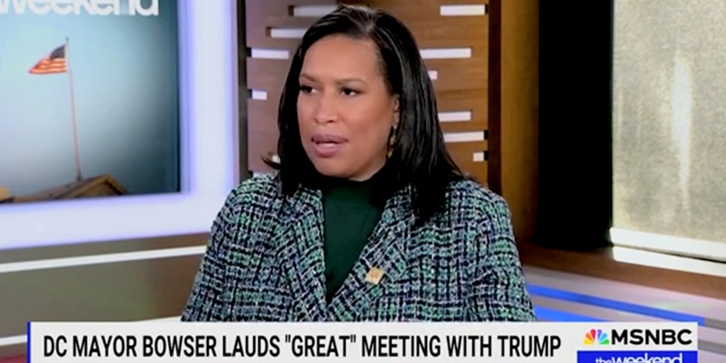 DC mayor describes 'forward-looking' meeting with Trump ahead of inauguration on MSNBC