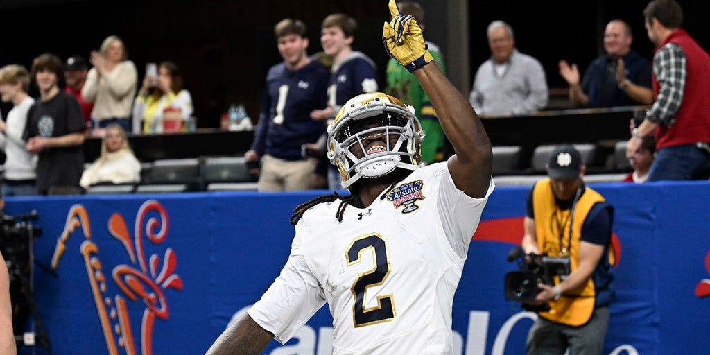 Notre Dame's kickoff return TD highlights Sugar Bowl win over Georgia after terror attack