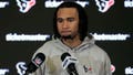 Houston Texans quarterback C.J. Stroud speaks during a news conference after an NFL football game against the Baltimore Ravens, Wednesday, Dec. 25, 2024, in Houston. - Fox News