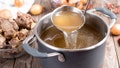 The chicken broth was sold in 48-ounce cartons that may have been compromised. - Fox News