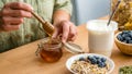 healthy breakfast with honey, berries, seeds, granola and yogurt. - Fox News