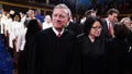 WASHINGTON, DC - MARCH 7:  U.S. Supreme Court Chief Justice John Roberts and Associate Justice Sonia Sotomayor stand on the House floor ahead of the annual State of the Union address by U.S. President Joe Biden before a joint session of Congress at the Capital building on March 7, 2024 in Washington, DC. This is Biden's final address before the November general election. - Fox News