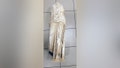 This undated handout photo provided by the Greek Police and released on Wednesday, Jan. 22, 2025 shows a marble statue of a woman believed to be more than 2,000 years old which was found abandoned in a garbage bag in the northern city of Thessaloniki, Greece. - Fox News