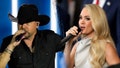 Jason Aldean performed at President Donald Trump's Liberty Ball on Monday, alongside other artists. Carrie Underwood sang "America the Beautiful" during the inauguration, earlier int the day. - Fox News
