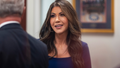 Kristi Noem, governor of South Dakota and secretary of Homeland Security nominee for US President-elect Donald Trump, arrives for a meeting with Senator Rick Scott, a Republican from Florida, not pictured, on Capitol Hill in Washington, DC, US, on Wednesday, Dec. 11, 2024. The fate of Donald Trump's nominees will come down to a handful of Republicans, a number of whom have a history of breaking with the party or clashes with Donald Trump. Photographer: Al Drago/Bloomberg via Getty Images - Fox News