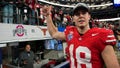 Ohio State Buckeyes quarterback Will Howard (18) leaves the field following the Cotton Bowl Classic College Football Playoff semifinal game against the Texas Longhorns at AT&amp;T Stadium in Arlington, Texas on Jan. 10, 2025. - Fox News