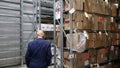 Houston Mayor John Whitmire walks through the Houston Police Department evidence room. - Fox News