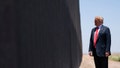 FILE - President Donald Trump tours a section of the border wall in San Luis, Ariz., June 23, 2020. (AP Photo/Evan Vucci, File) - Fox News