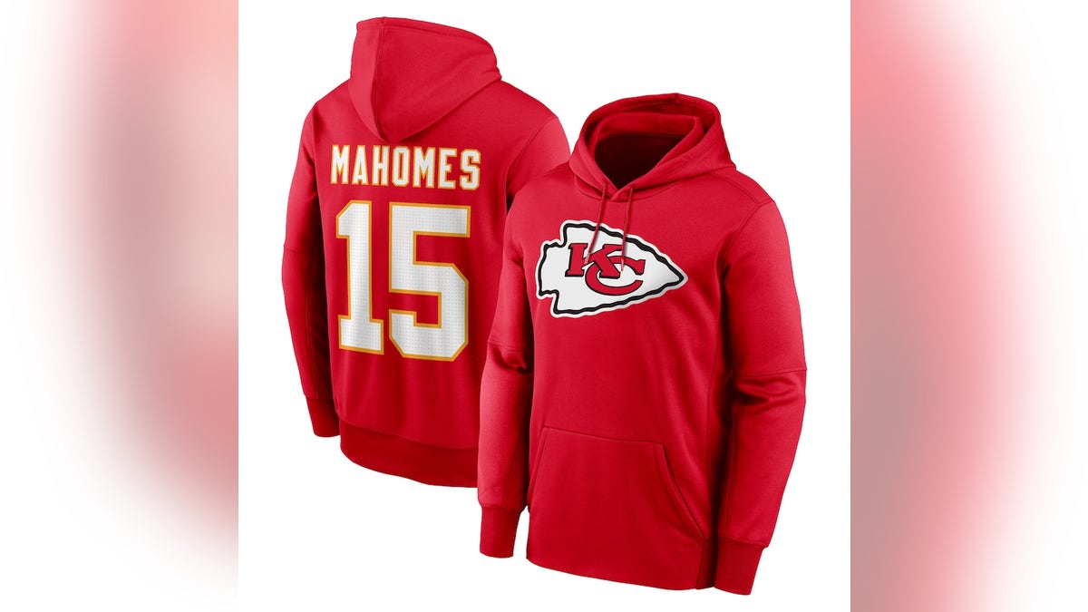 Show your love for Patrick Mahomes with this sweatshirt. 