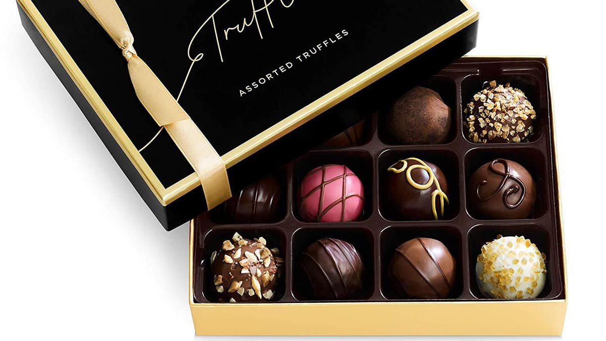 Sweeten your loved one's day with a box of gourmet chocolates from Godiva.