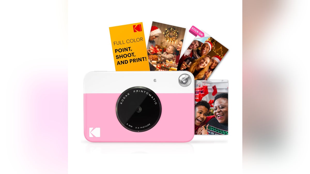 Print pictures instantly with this KODAK camera.?