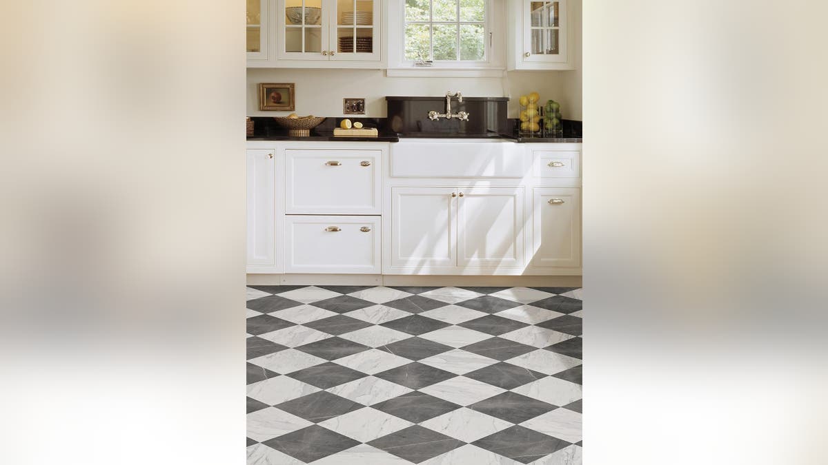 Peel-and-stick tile is renter-friendly and easy to apply.?
