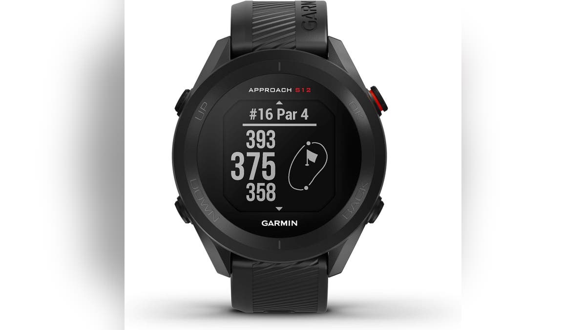 Track your golf game with this GPS golf watch. 