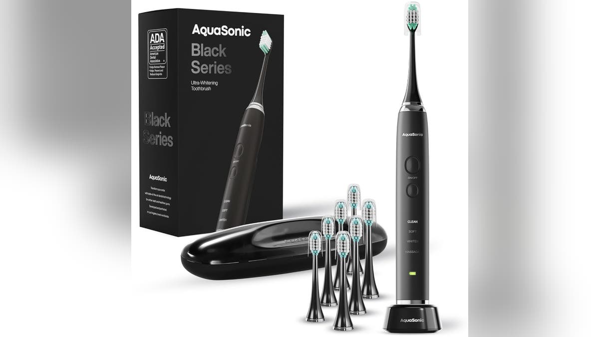 Get a better brush with an electric toothbrush.