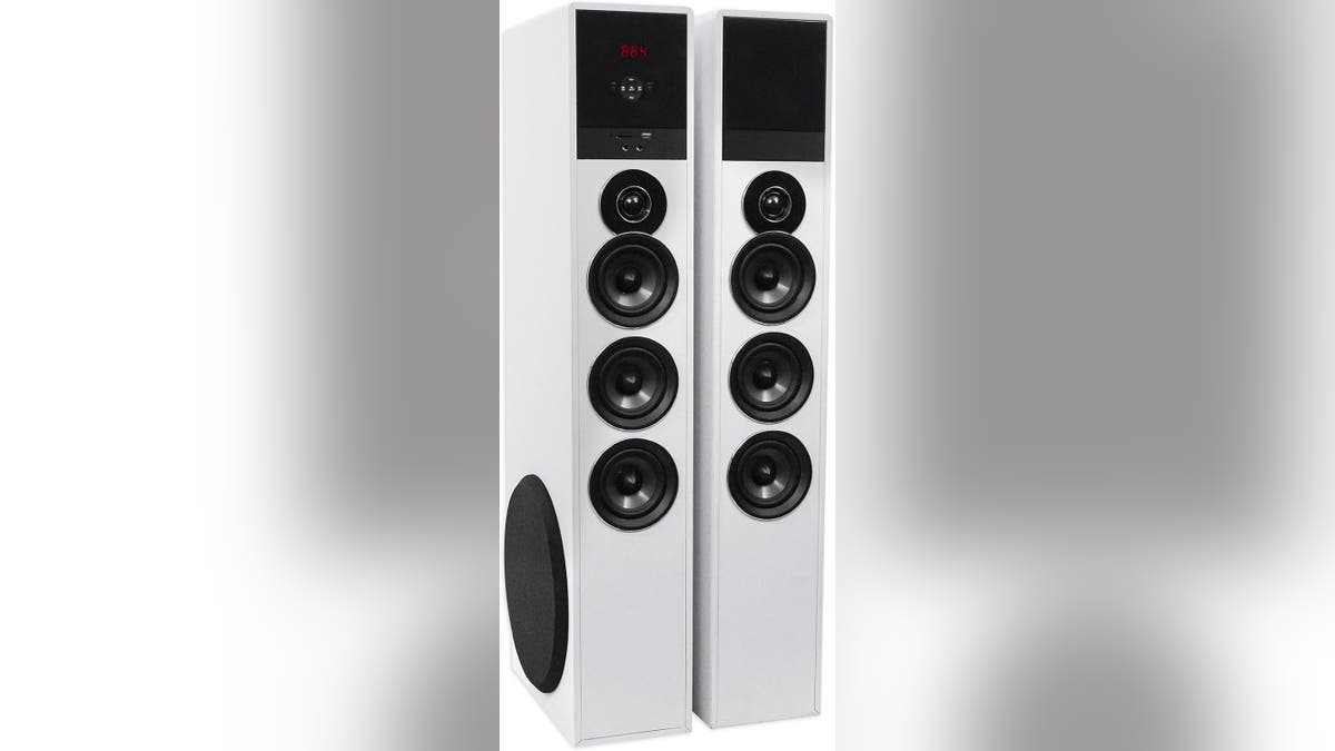 Tower speakers provide a powerful sound.?