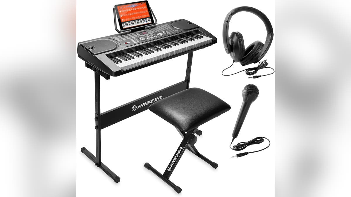 Keyboards are a great introduction to the piano. 