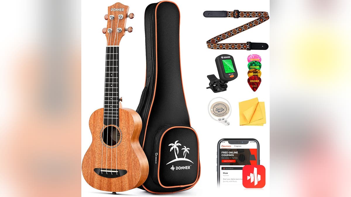 Want to learn an easy instrument? Pick up a ukulele.