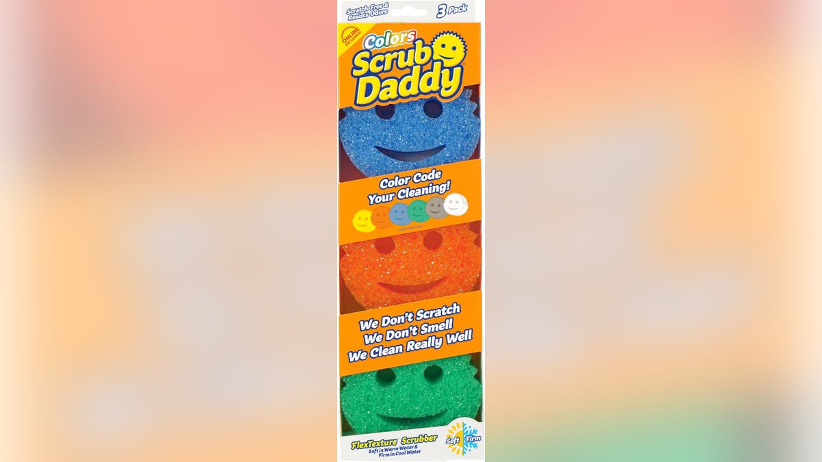 These are powerful sponges that clean stuck-on food from your dishes with ease. 