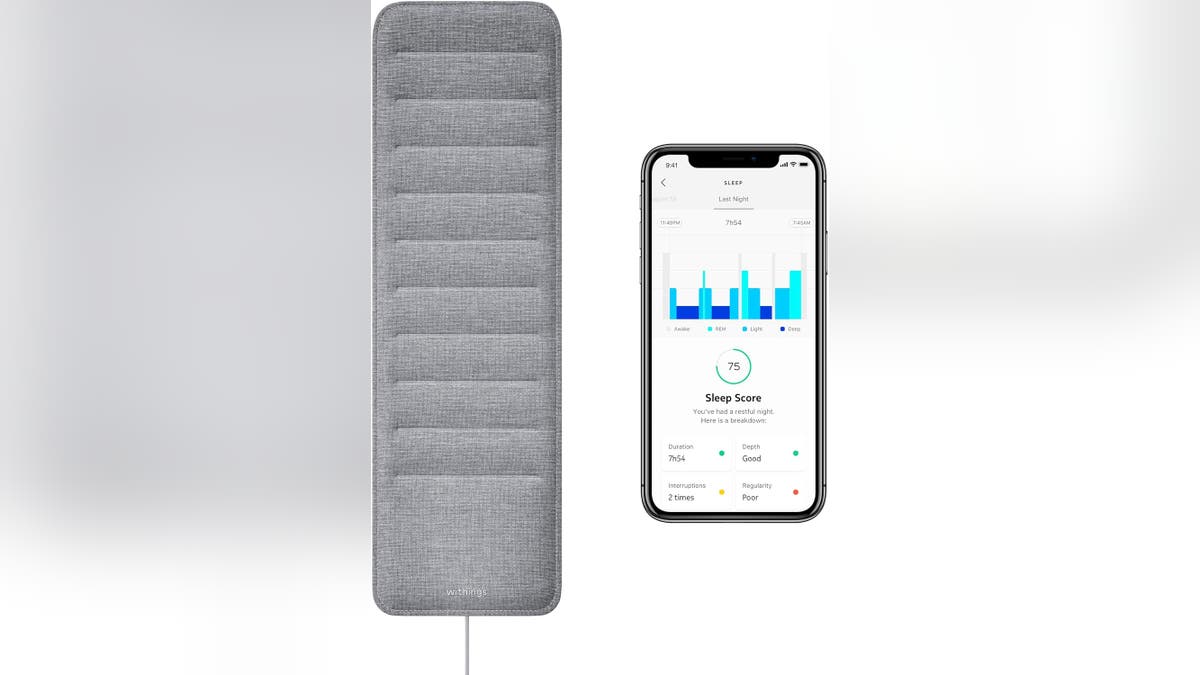 A sleep tracker you don't need to wear. 