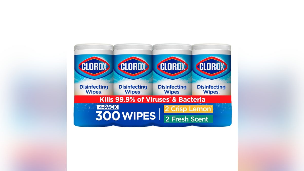 It's important to disinfect your counters frequently. 