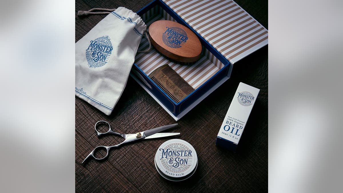 Gift a beard care kit made from organic ingredients. 