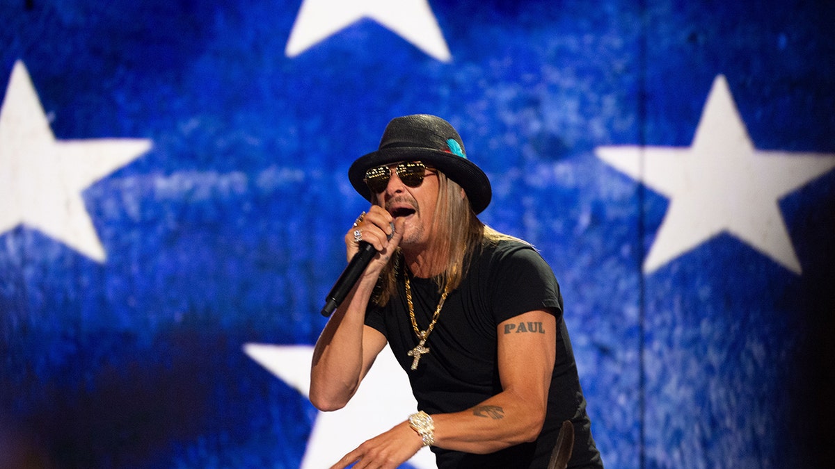 Kid Rock performing