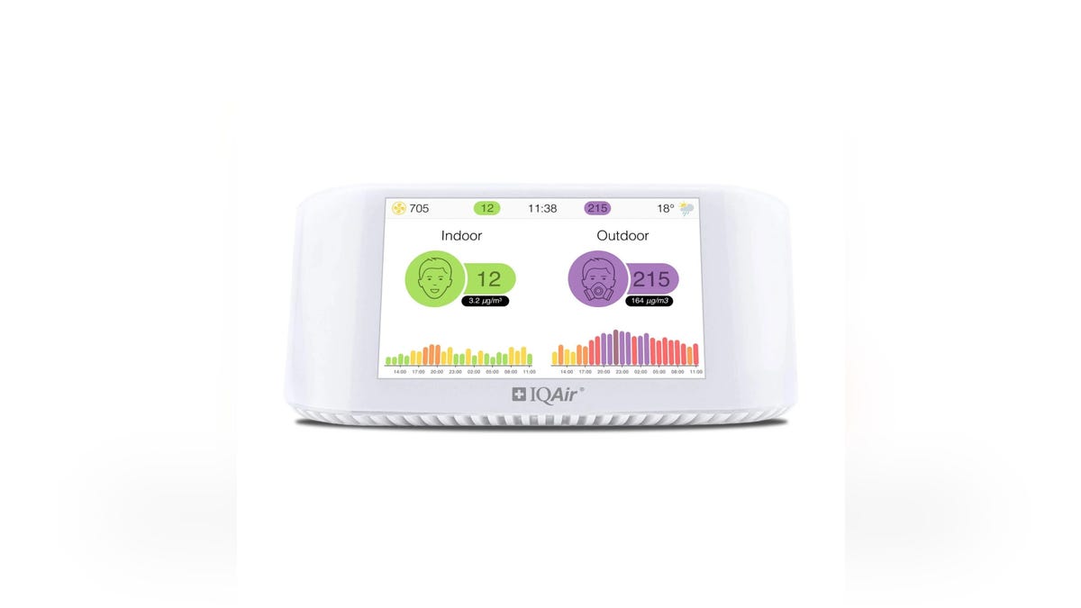 Try an air quality monitor to get real-time info on the air inside.