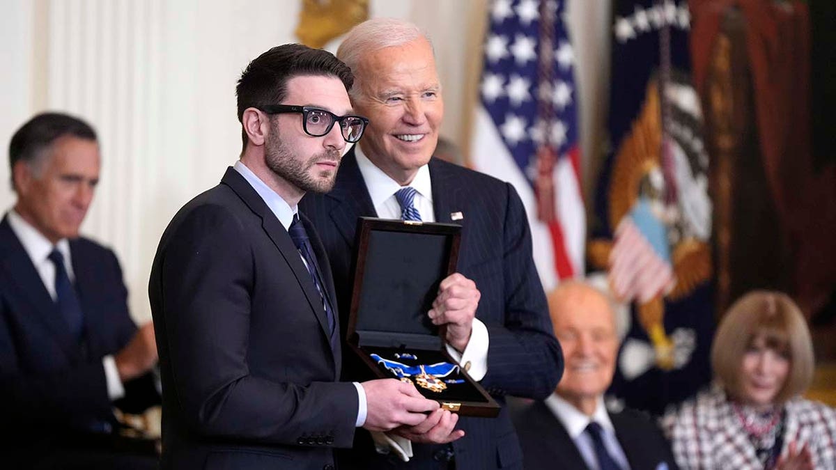 Joe Biden e Alex Soros