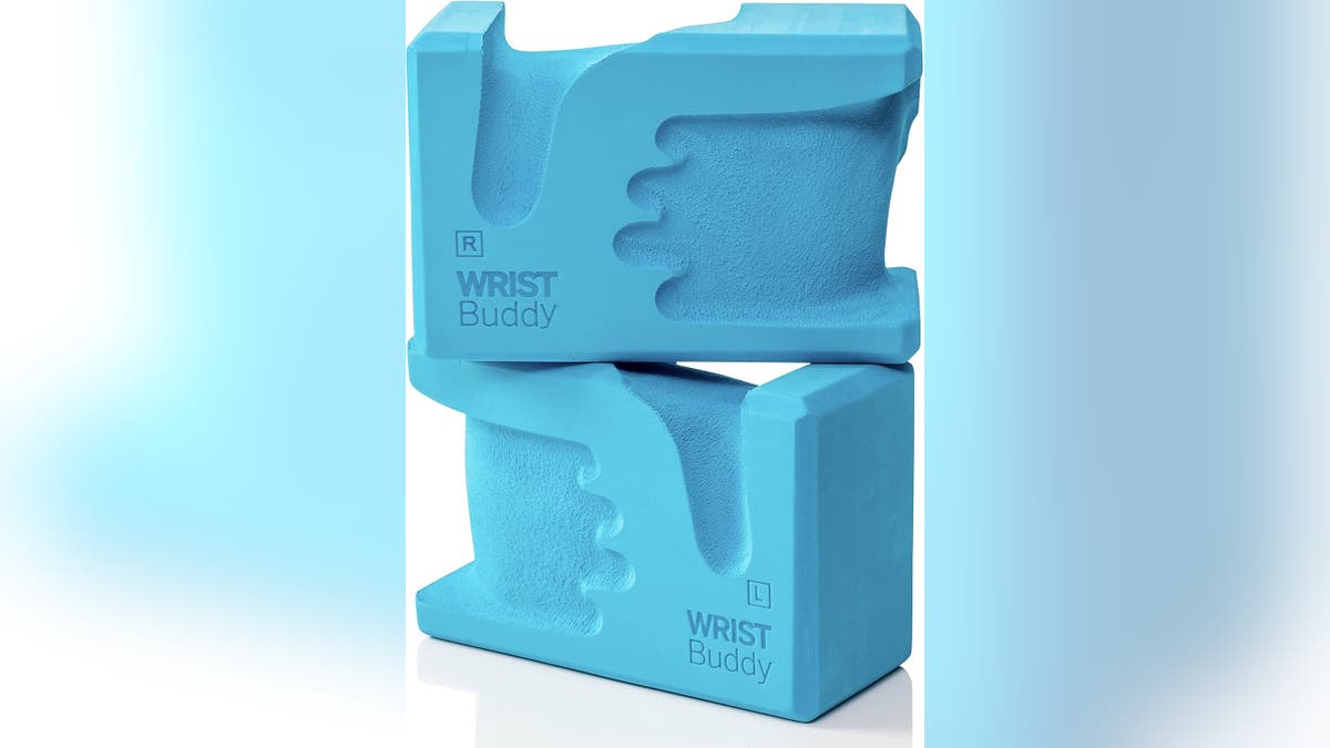 These Wrist Buddy Yoga Blocks are doctor-designed to give your wrists more support.