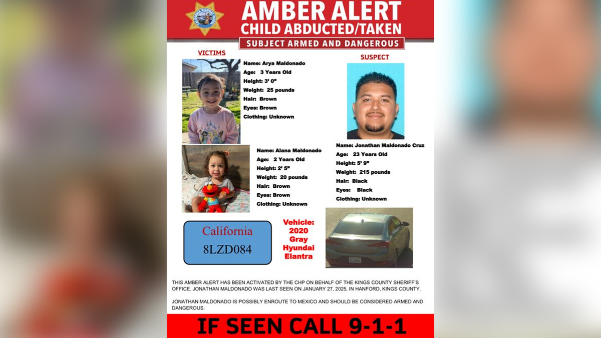 Amber Alert bulletin