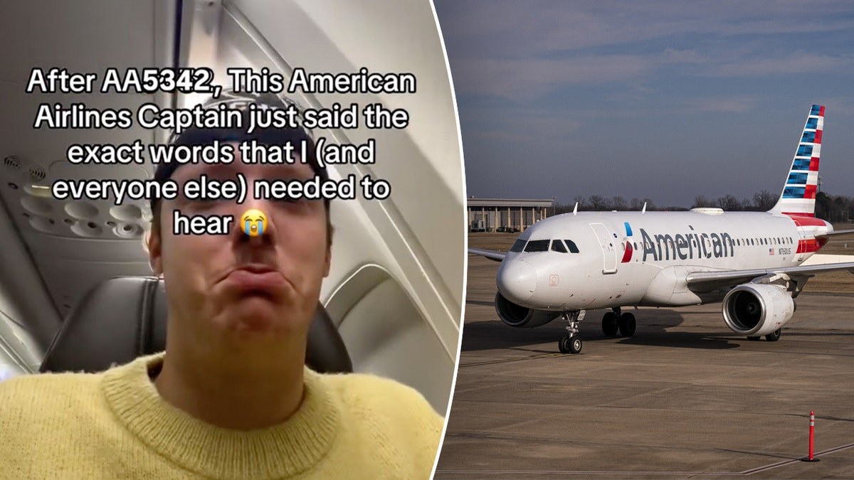 American Airlines aviator  viral message